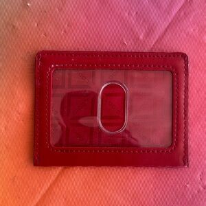 Red Lodis Card Case with RFID protection